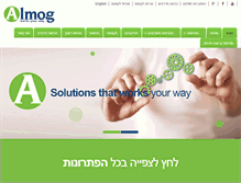 Tablet Screenshot of almog.biz